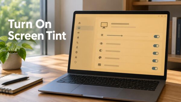 Turn On Screen Tint in Windows 11 Accessibility Settings