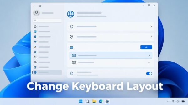 How to Change Your Keyboard Layout to UK or International in Windows 11