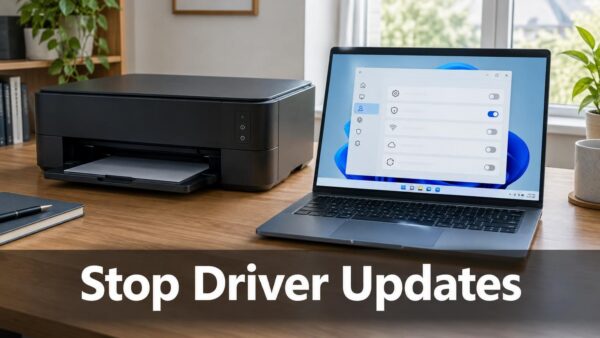 Stop Windows from Updating Your Printer Driver Automatically