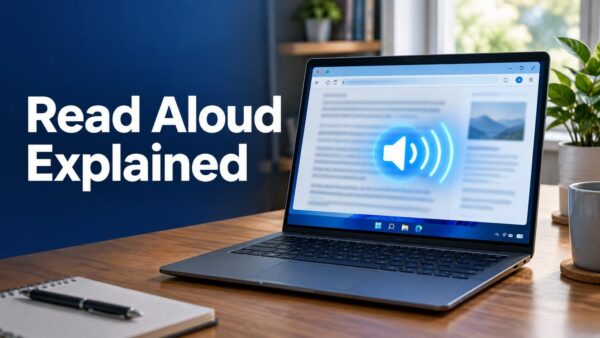What Is Read Aloud in Windows 11