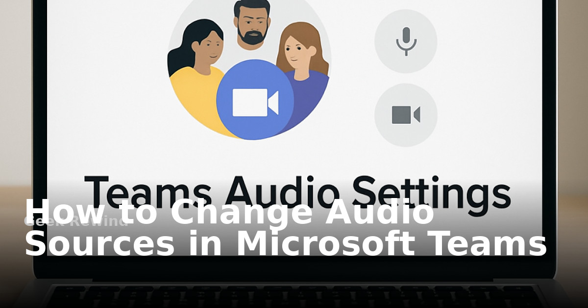 Include Computer Sound In Teams How to Change Audio Sources in Microsoft Teams | Geek Rewind
