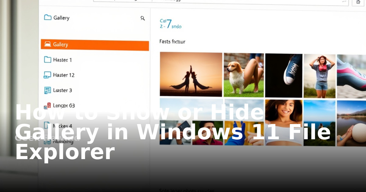 Window Read Sal File How to Show or Hide Gallery in Windows 11 File Explorer | Geek Rewind