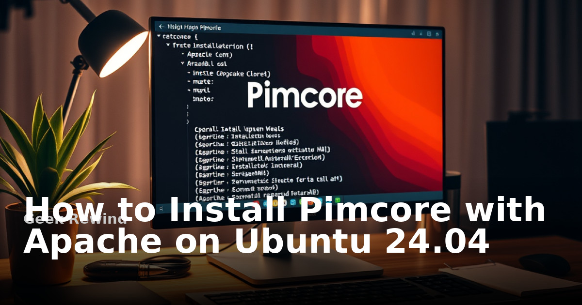 How to install Pimcore with Apache on Ubuntu 24.04 | Geek Rewind