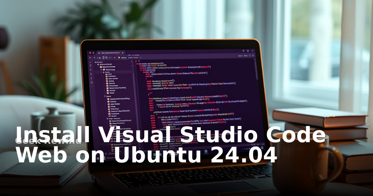 Install Visual Studio Code Web on Ubuntu 24.04 | Geek Rewind
