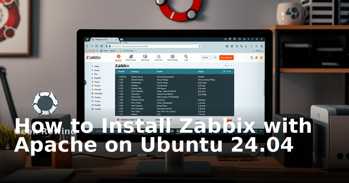 How to Install Zabbix with Apache on Ubuntu 24.04 | Geek Rewind