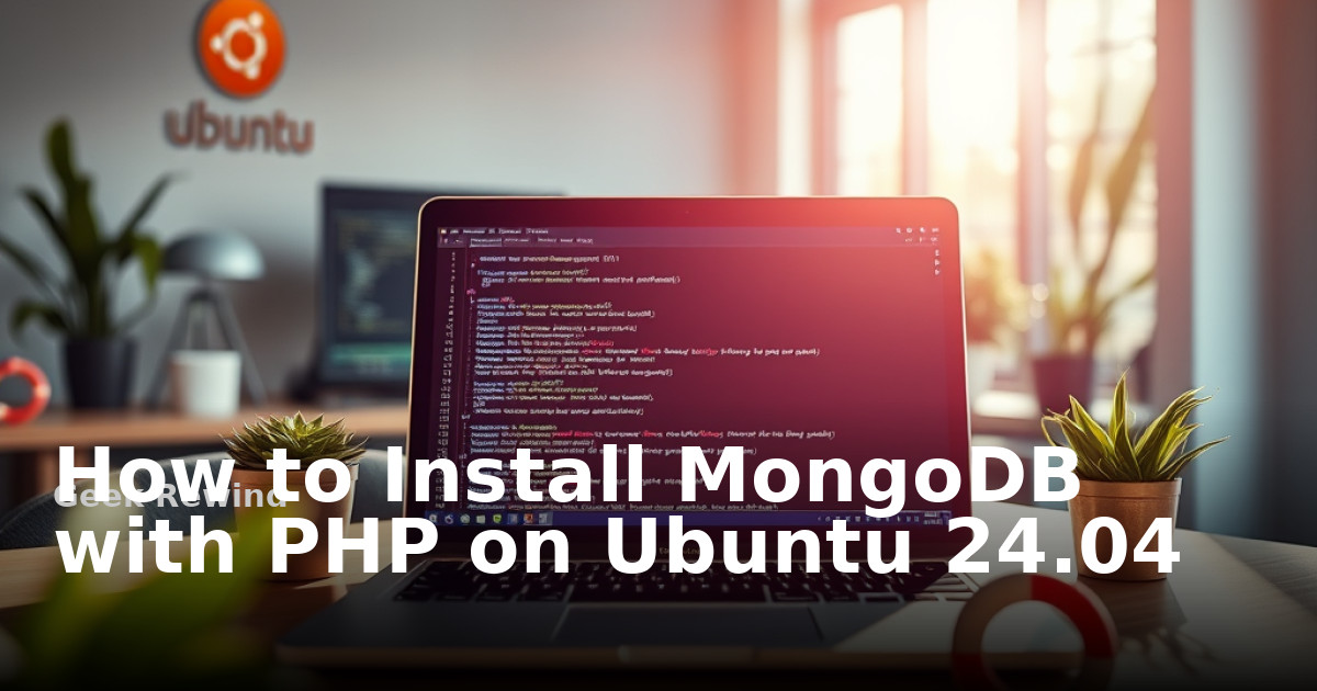 How to Install MongoDB with PHP on Ubuntu 24.04 | Geek Rewind